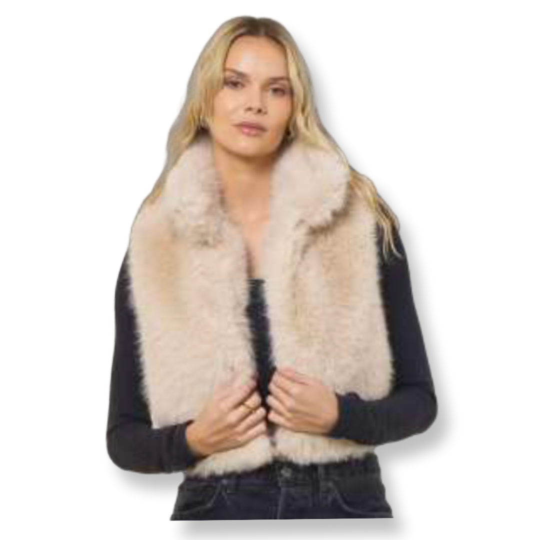 Vintage Havana Fur Vest