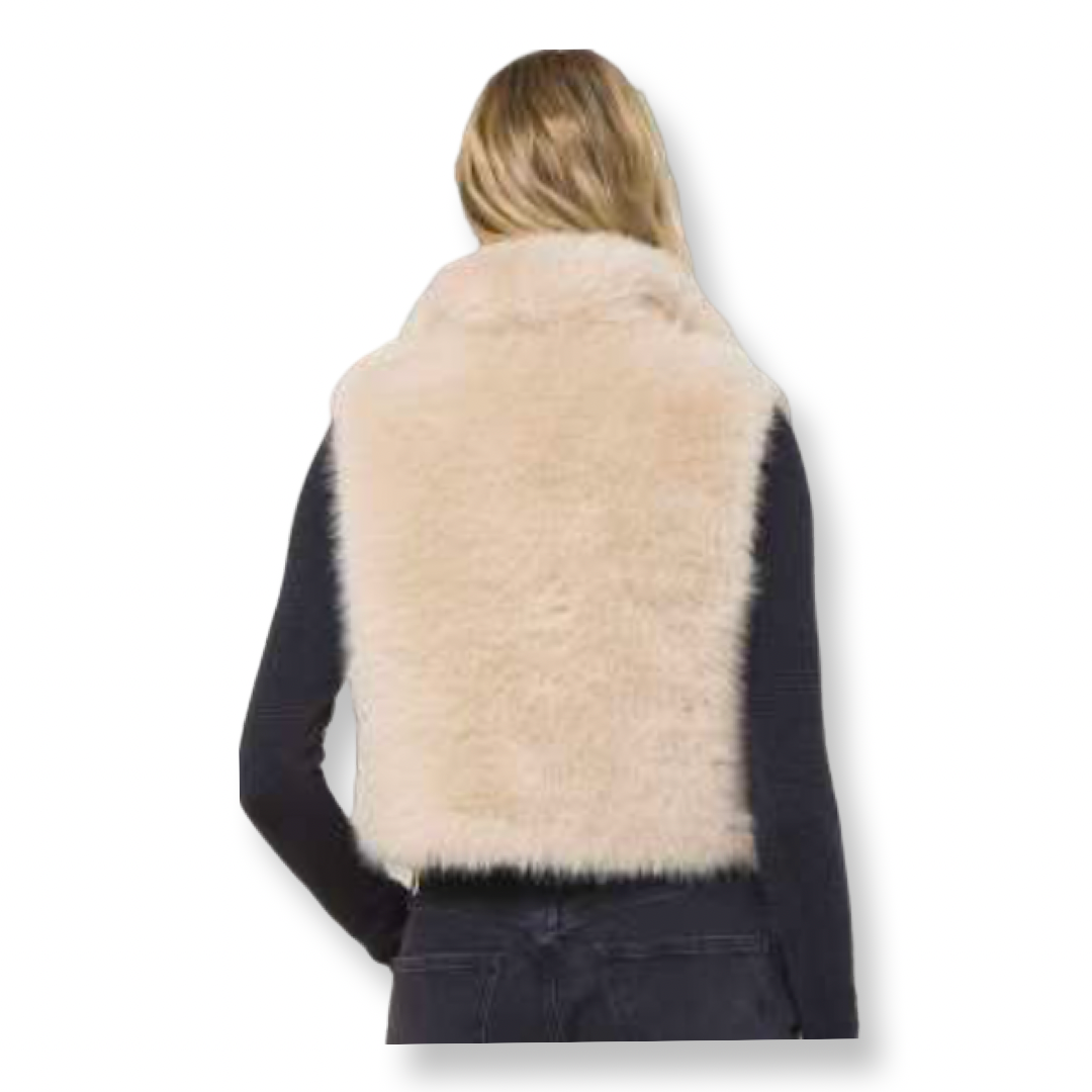Vintage Havana Fur Vest