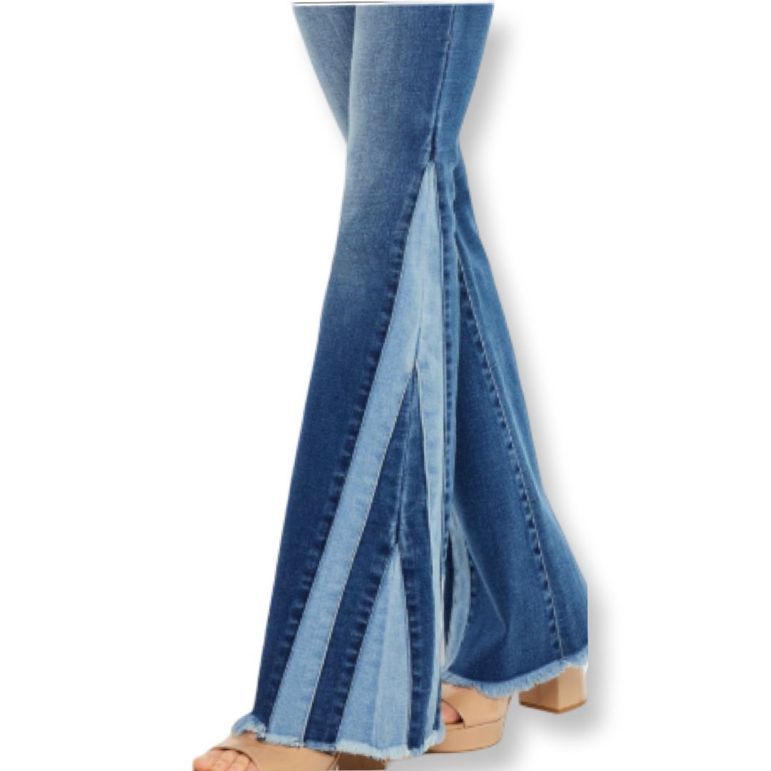 Kancan Detail Flare Jeans