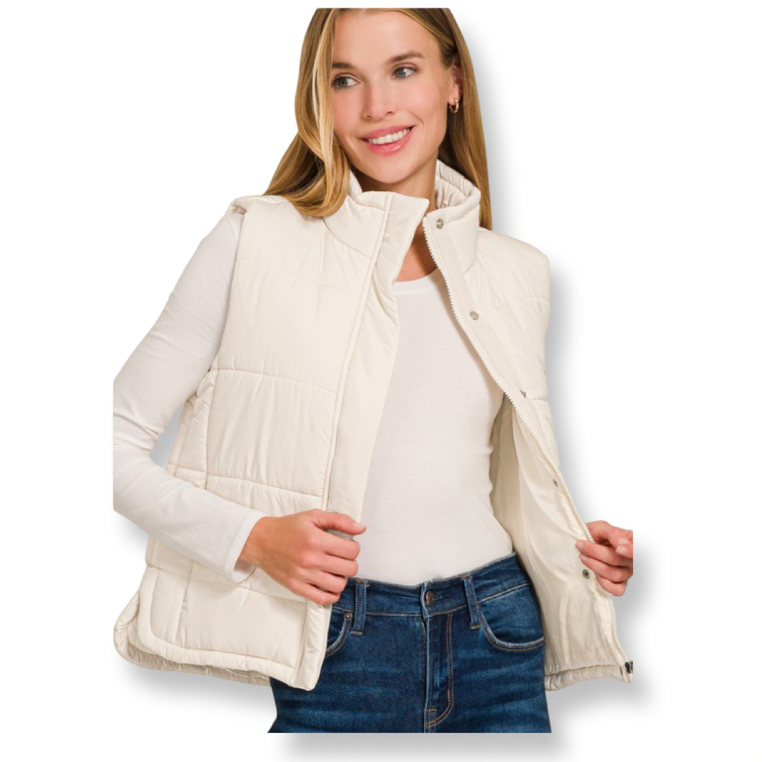 ZEN Sleeveless Quilted Vest