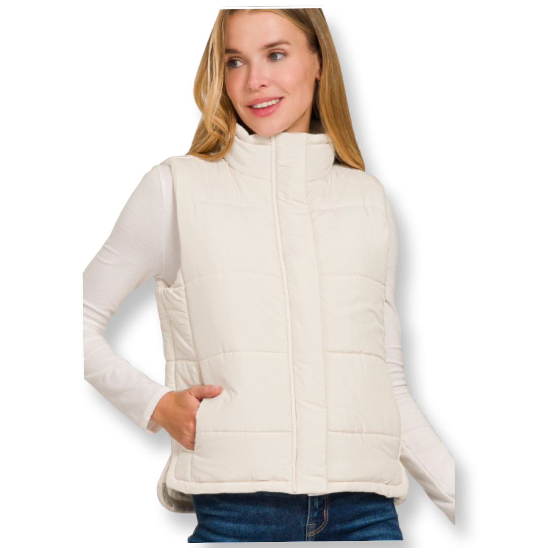 ZEN Sleeveless Quilted Vest