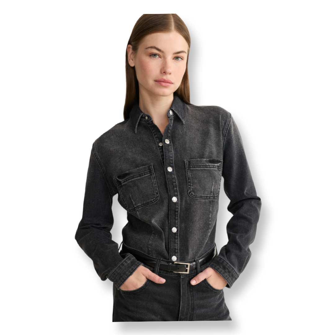 Warp & Weft Western Denim Shirt