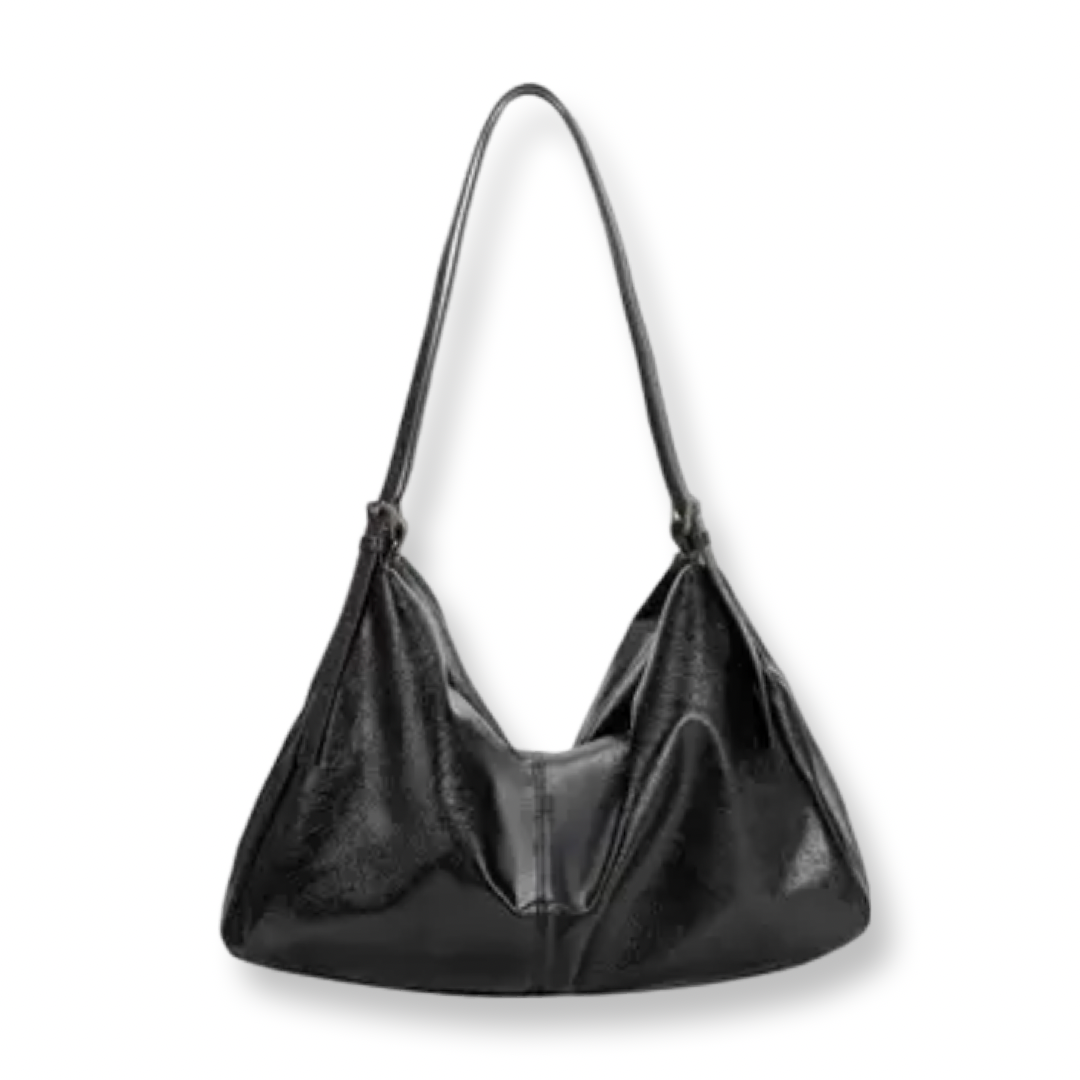 Melie Bianco Black Recycled Vegan Tote Bag
