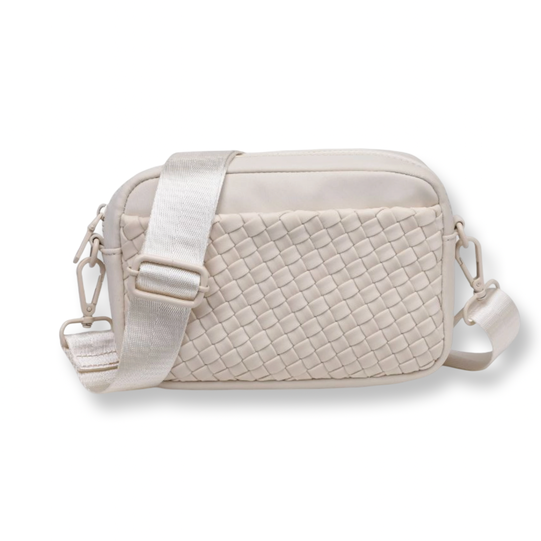 Sol and Selene Neoprene Crossbody Cream