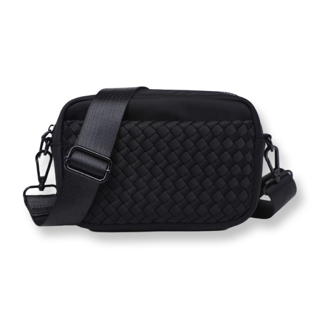 Sol and Selene Neoprene Crossbody Black