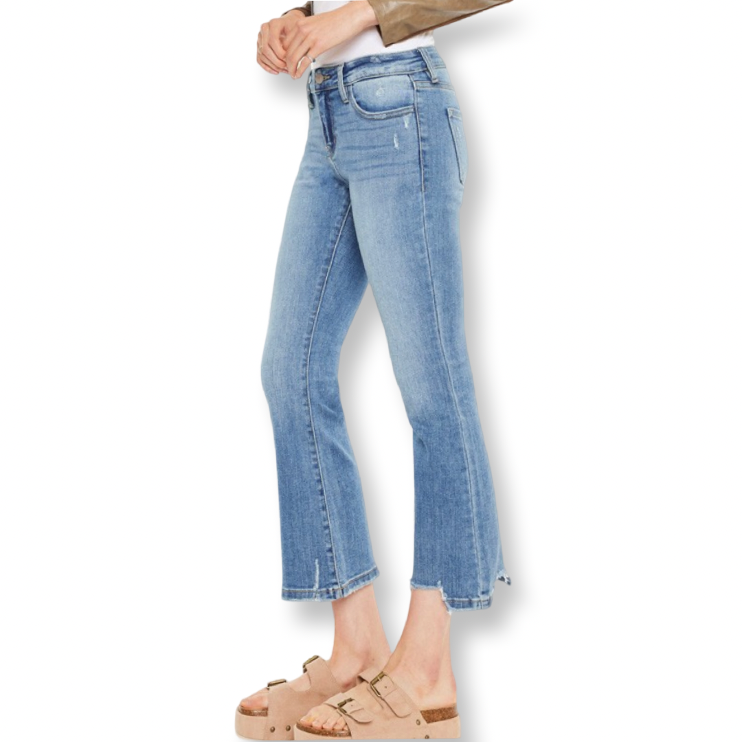 KC Mid Rise Flare Denim