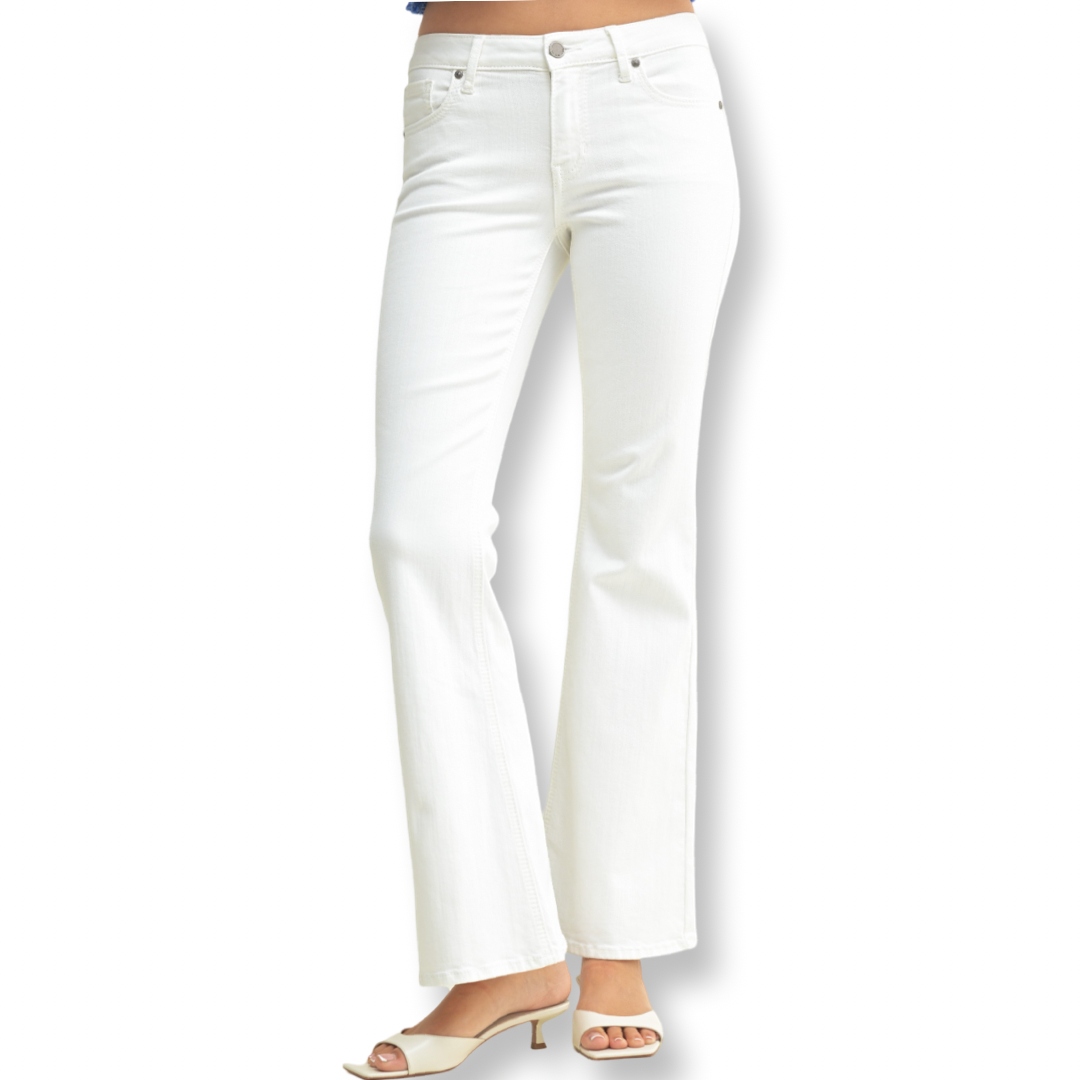 Just USA Low Rise White Denim