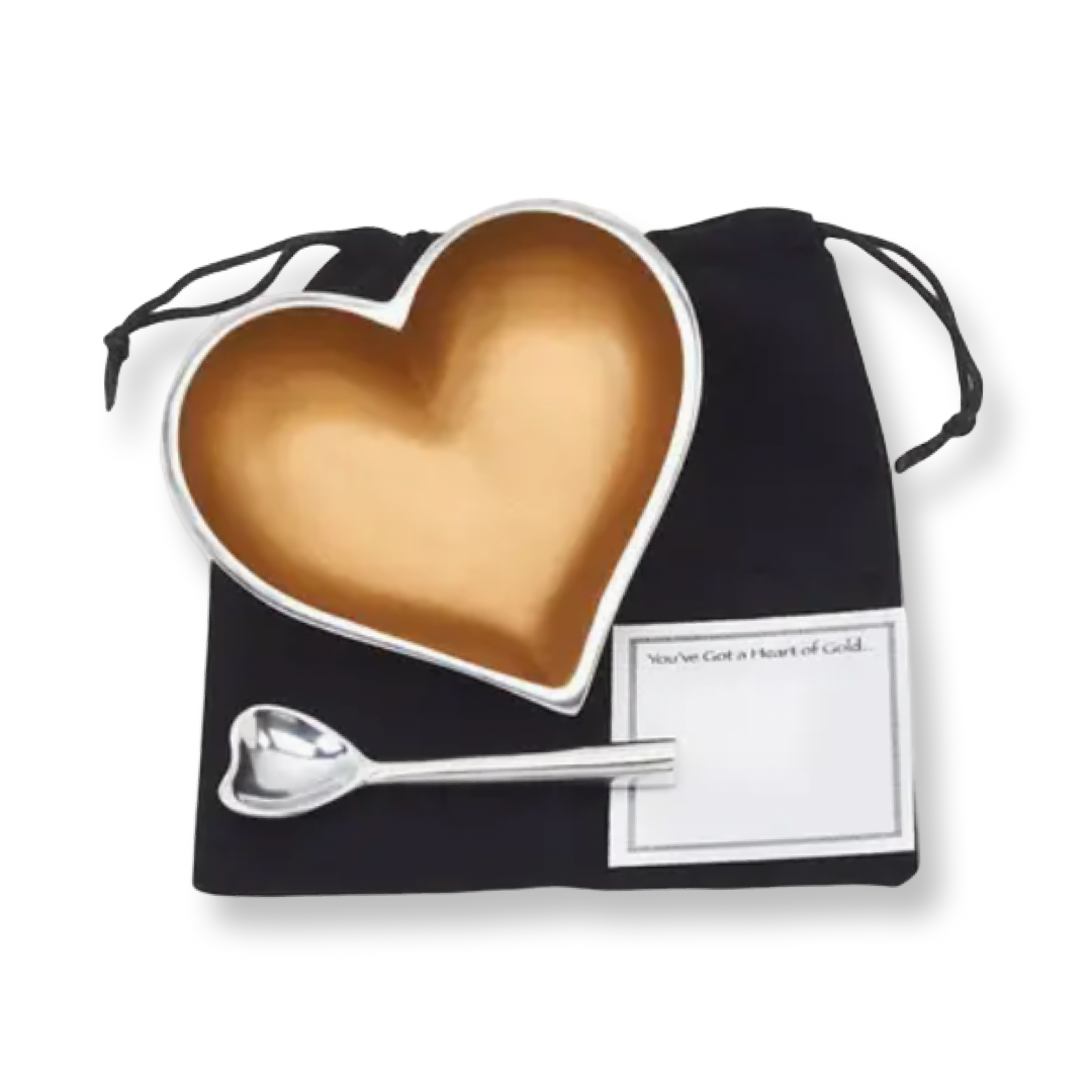 IG Happy Heart of Gold with Heart Spoon & Note Card