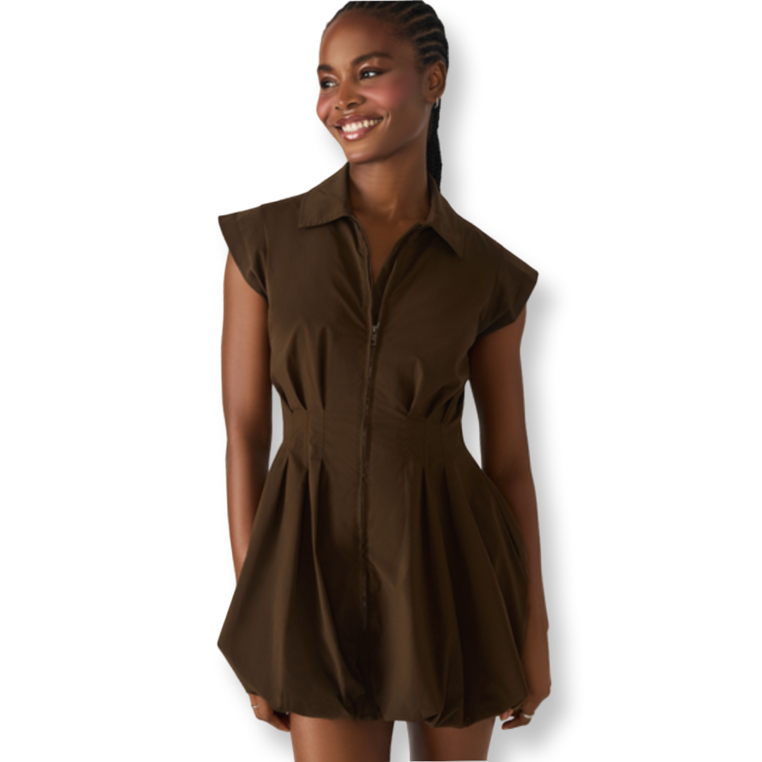 Steve Madden Dyanne Dress Brown