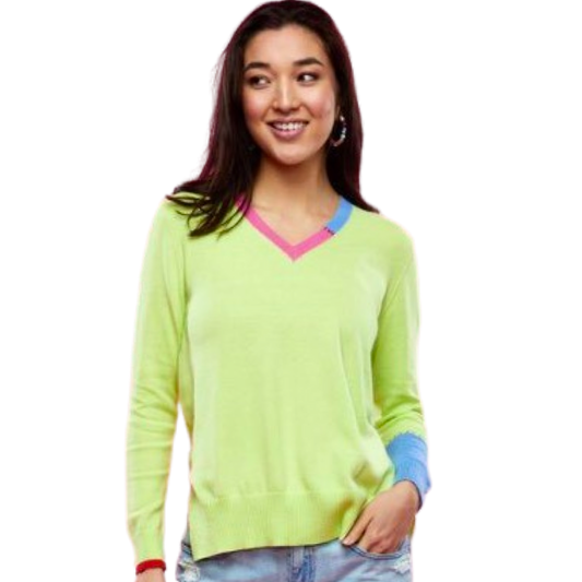 Zacket & Plover Lime Sweater