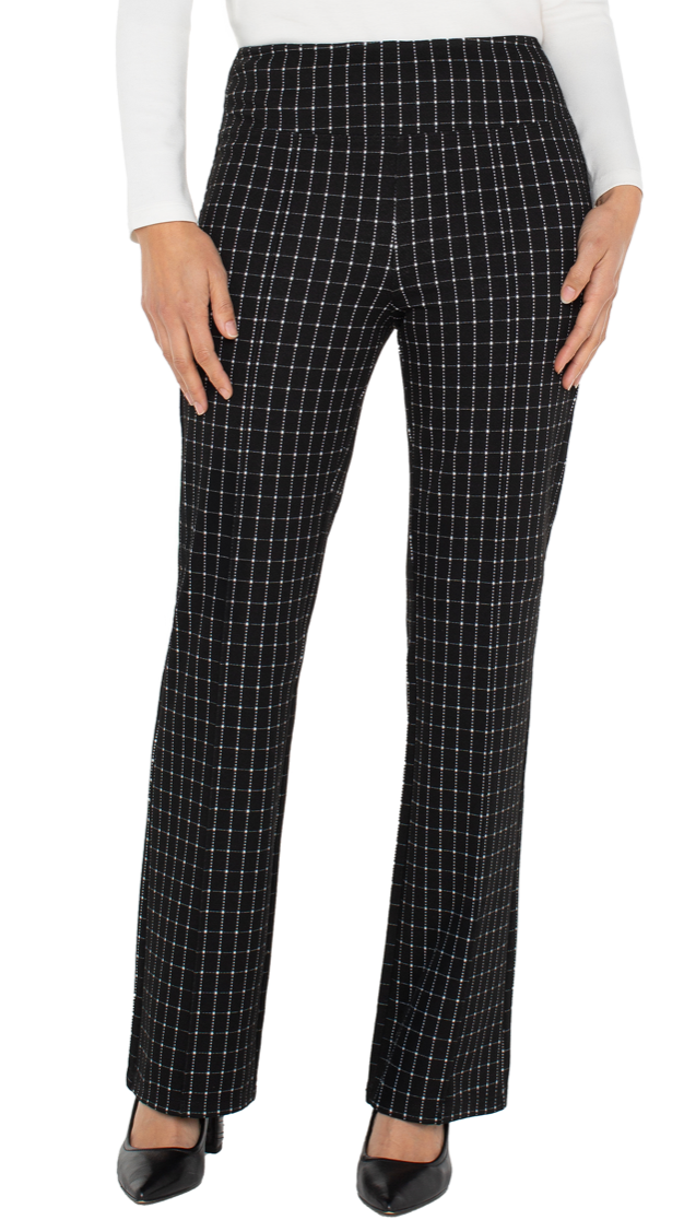 Liverpool Flare Pintuck Pants