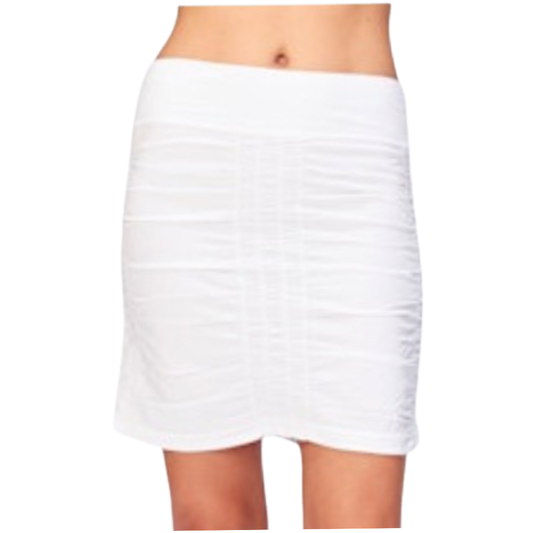 XCVI Trace White Skirt