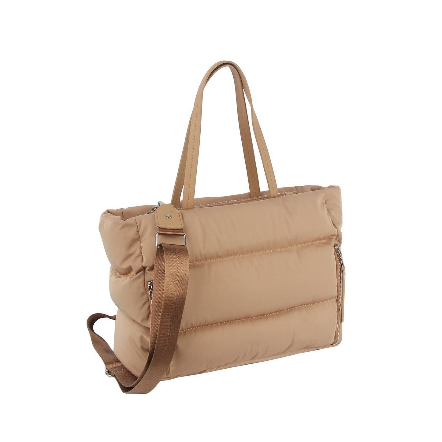 HFC Puffy Black Purse