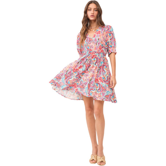 Another Love Riviera Floral Dress