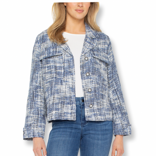 Liverpool Button Front Boxy Jacket