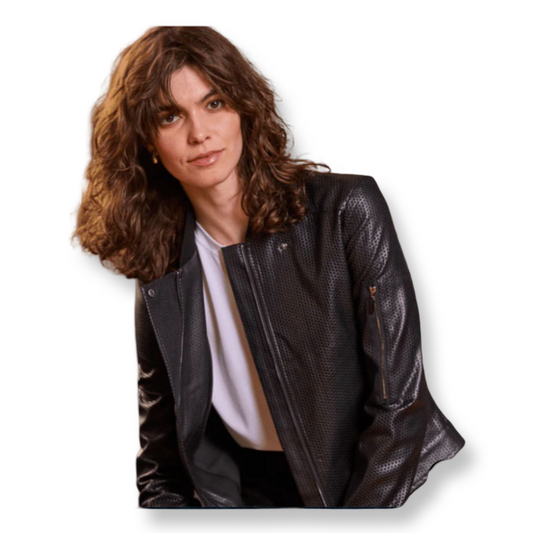 Lysse Geneva Grommet Vegan Leather Jacket
