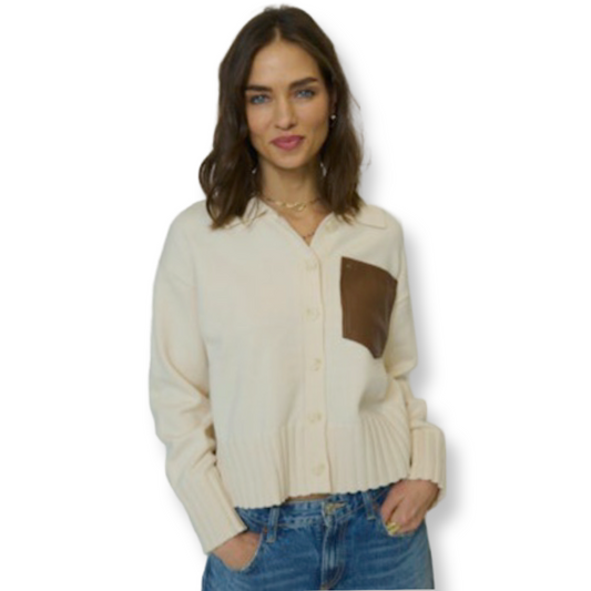 Central Park West Atlas Pocket Sweater