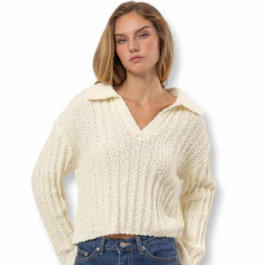 HYV Cream Sweater