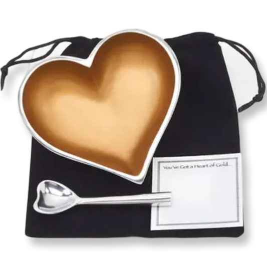 IG Happy Heart of Gold with Heart Spoon & Note Card