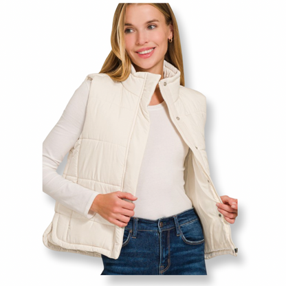 ZEN Sleeveless Quilted Vest