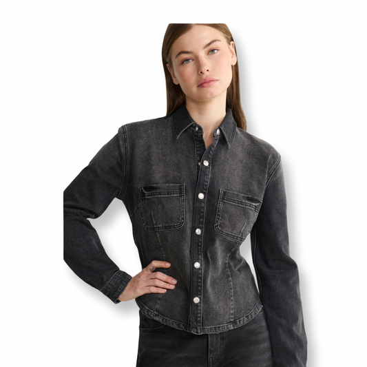 Warp & Weft Western Denim Shirt
