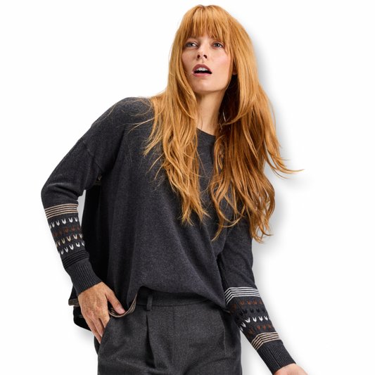 Zaket & Plover Isle Back Sweater