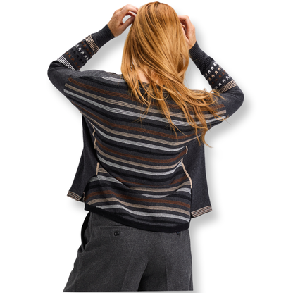 Zaket & Plover Isle Back Sweater