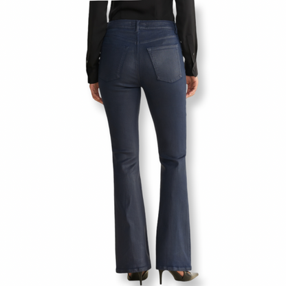 Warp & Weft Coated Denim Navy