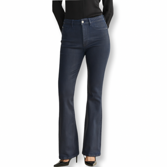 Warp & Weft Coated Denim Navy