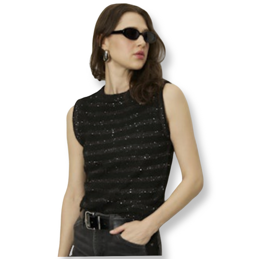 Sanctuary Shine Sweater Shell