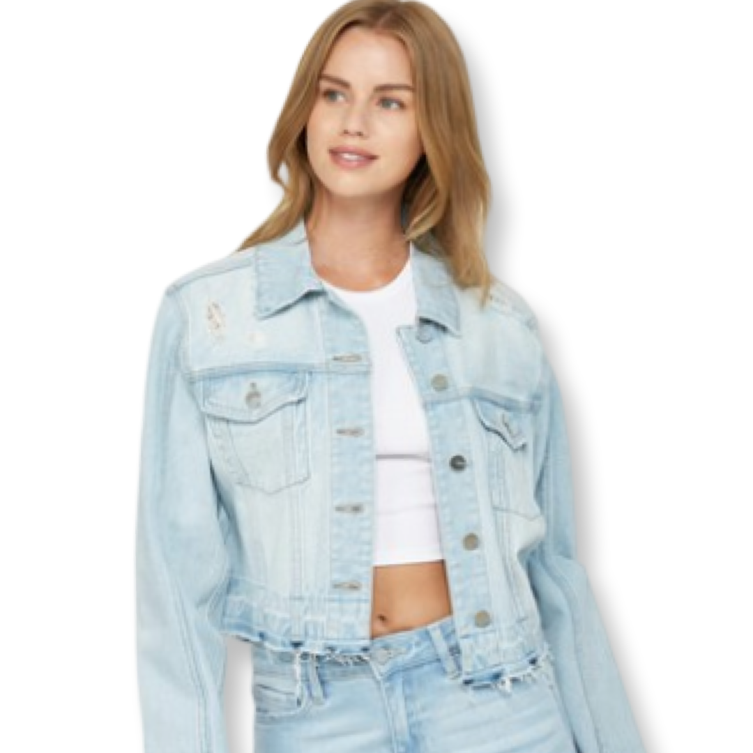 Mica Light Blue Denim Jacket