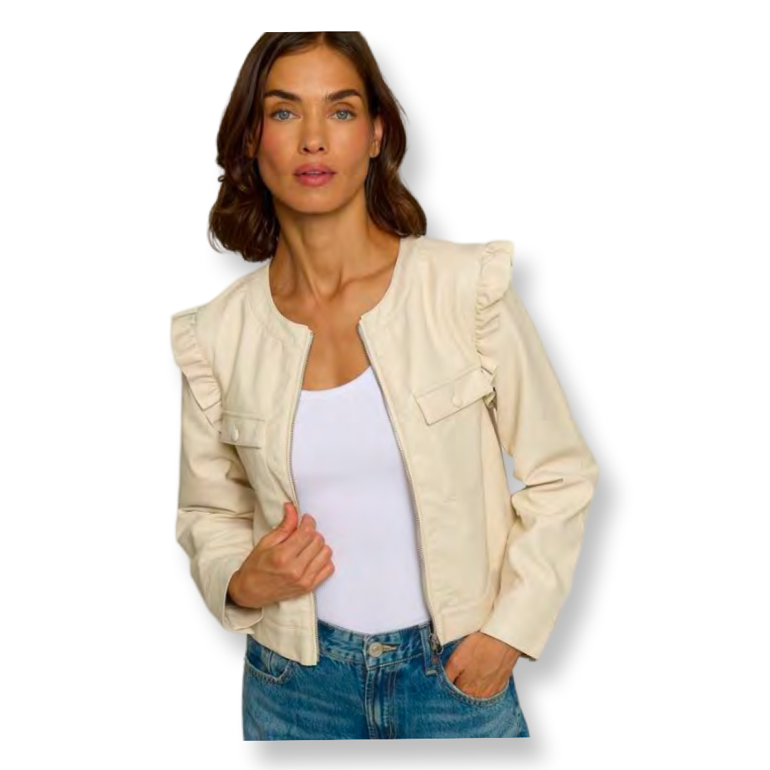 Central Park West Ruffle Jacket