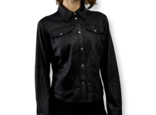 Insight Black Shirt Jacket