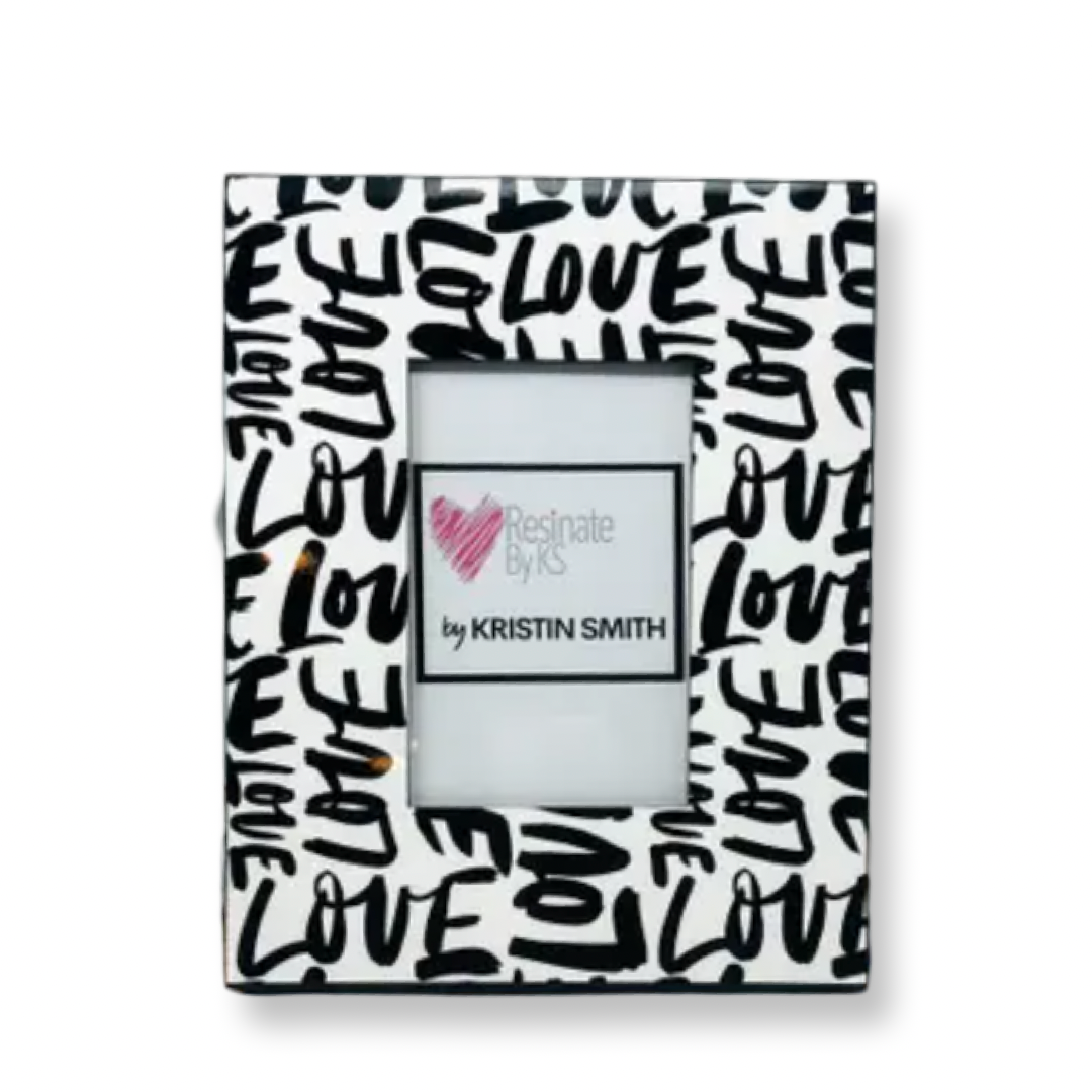 RS Graffiti Love Photo Picture Frame