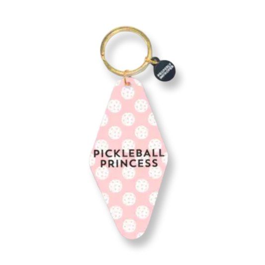 VI Pickleball Princess Keychain