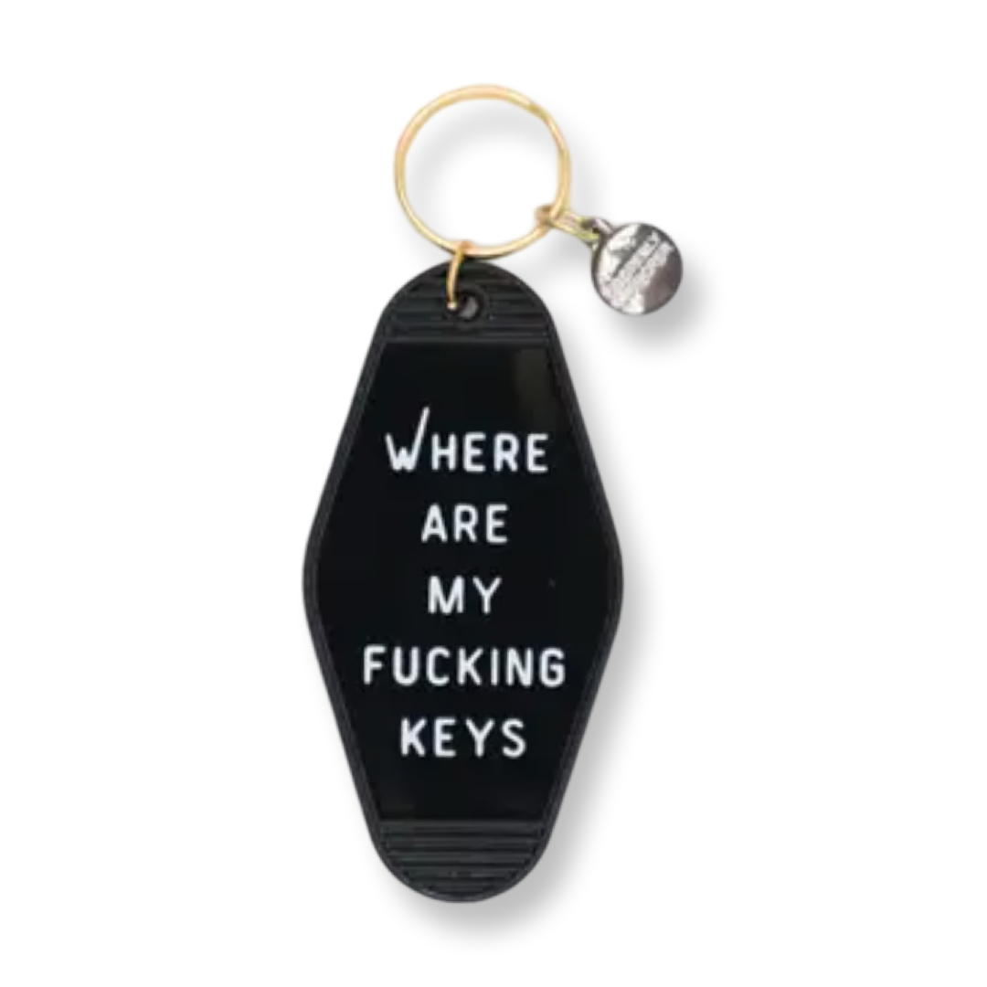 VI Where Are My Fucking Keys Keychain