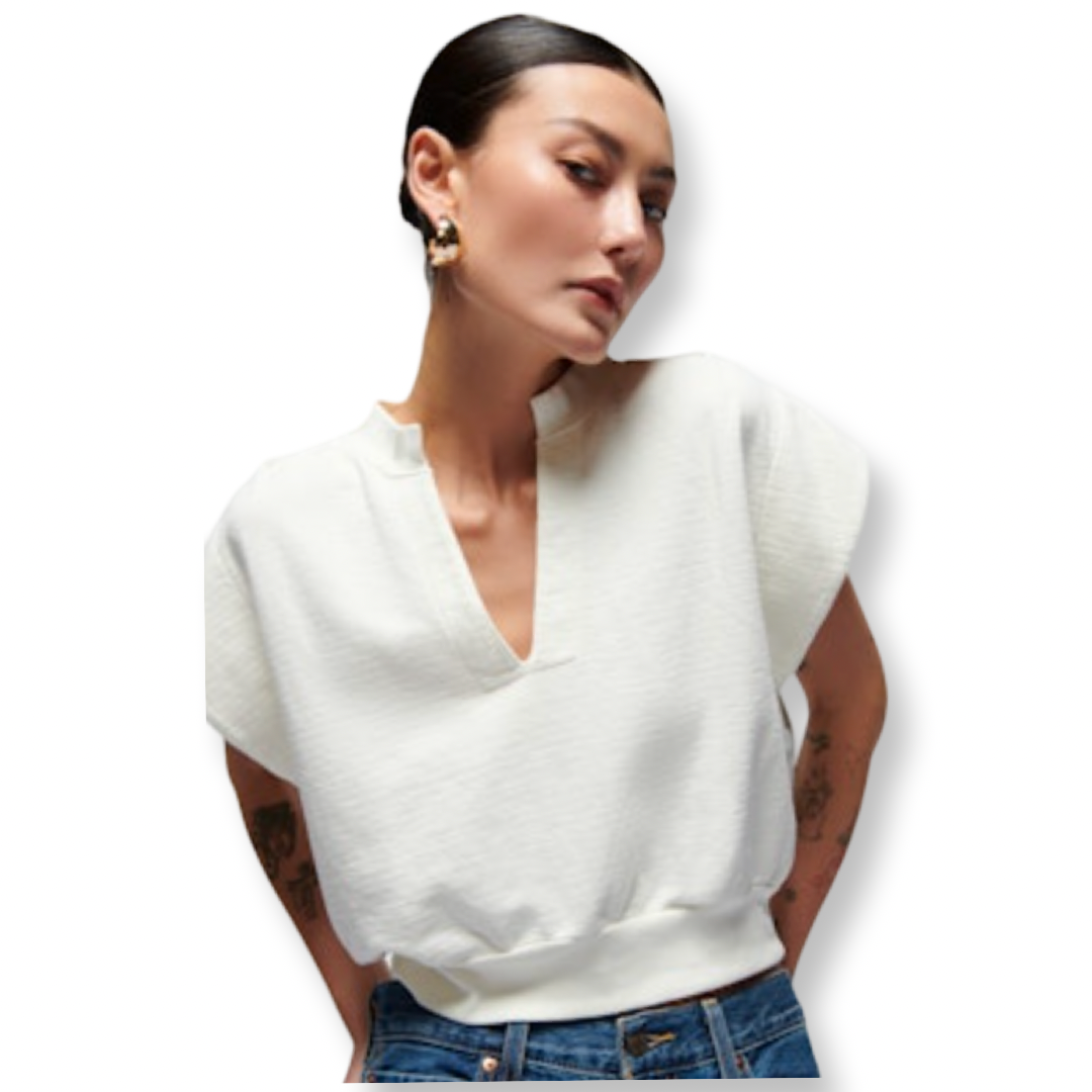 Nation Lenon Crew Neck Cream