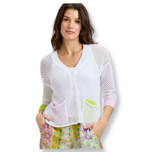 Zaket & Plover Holey Pocket Cardi