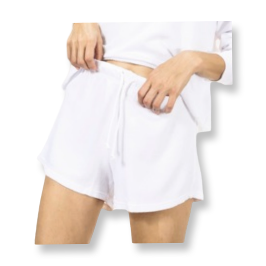 Perfect White Tee White French Terry