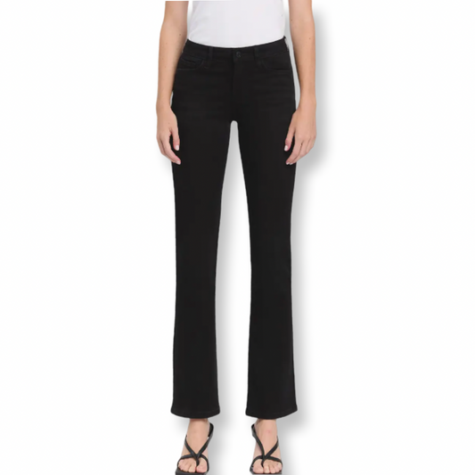 Lovervet Mid Rise Black Bootcut Jeans
