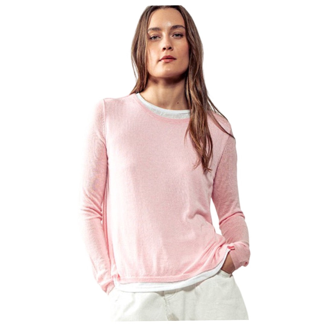 UD Double Layer Knit Top