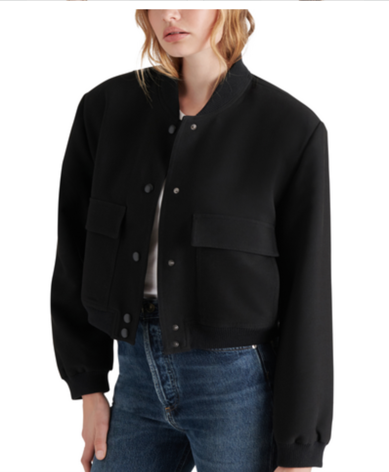 Steve Madden Ardine Blk Jacket