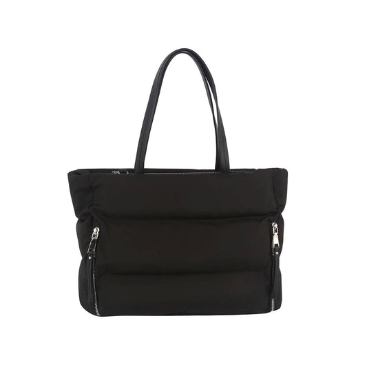 HFC Puffy Black Purse